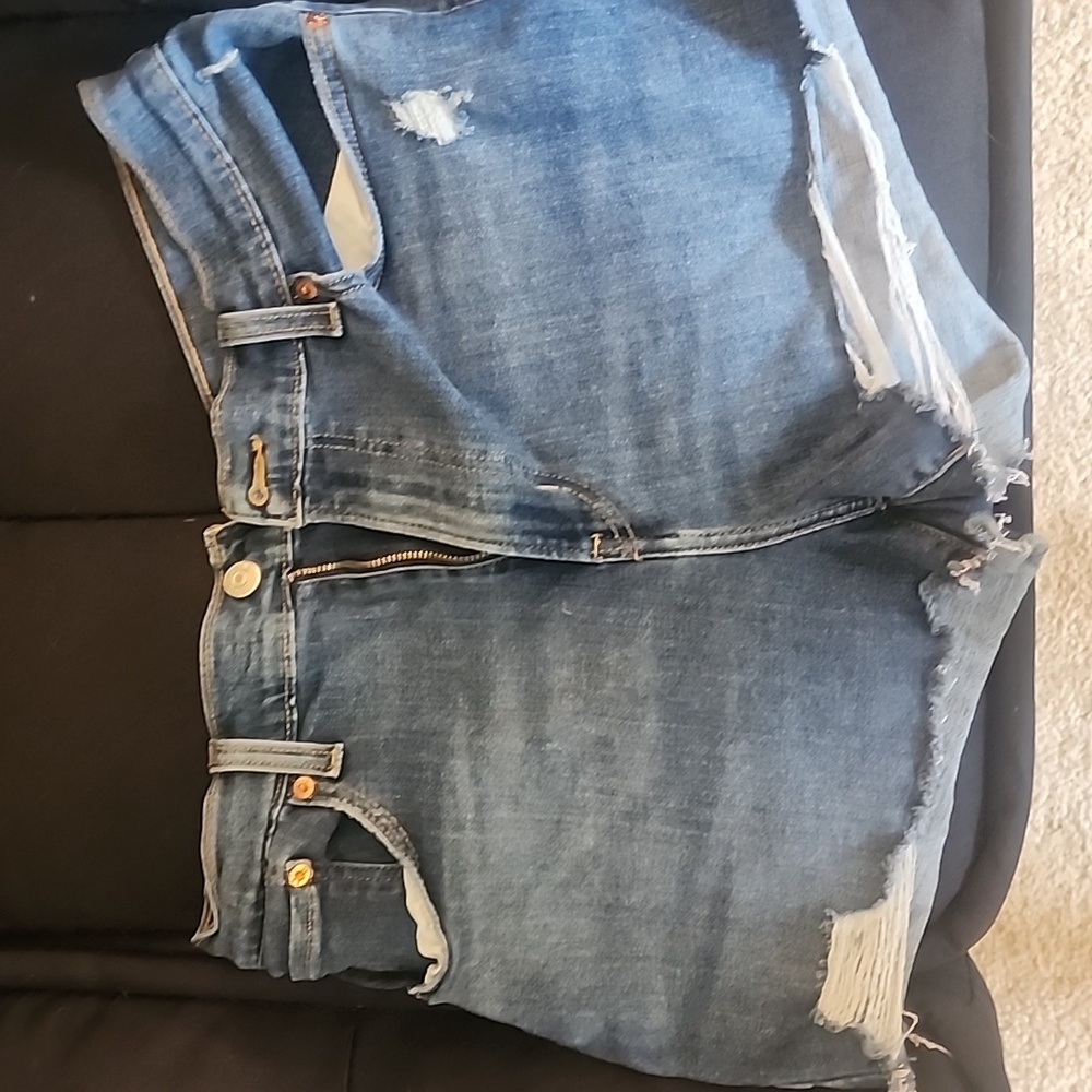 Levis High Rise Shorts